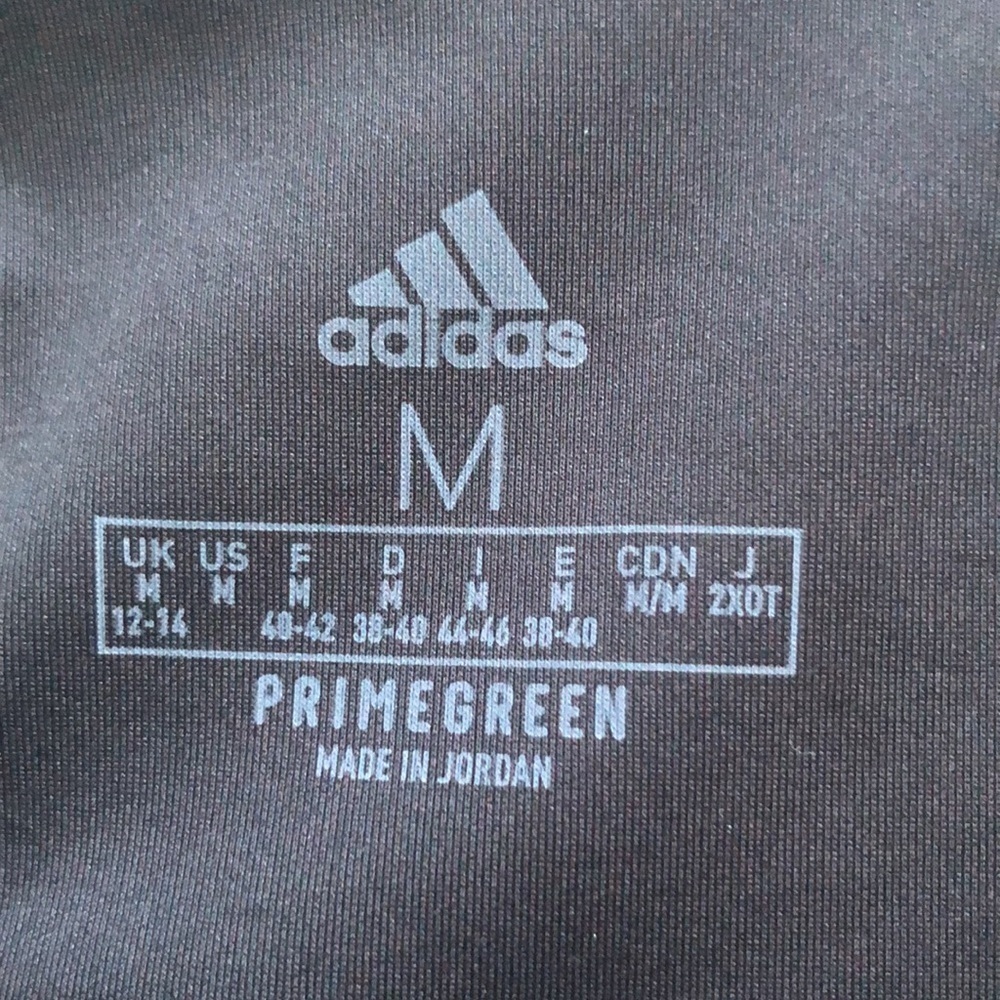 Adidas Aeroready Primegreen Leggings Black Size Medium - Picture 10 of 13